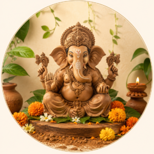 Clay Ganesh Murti Online
